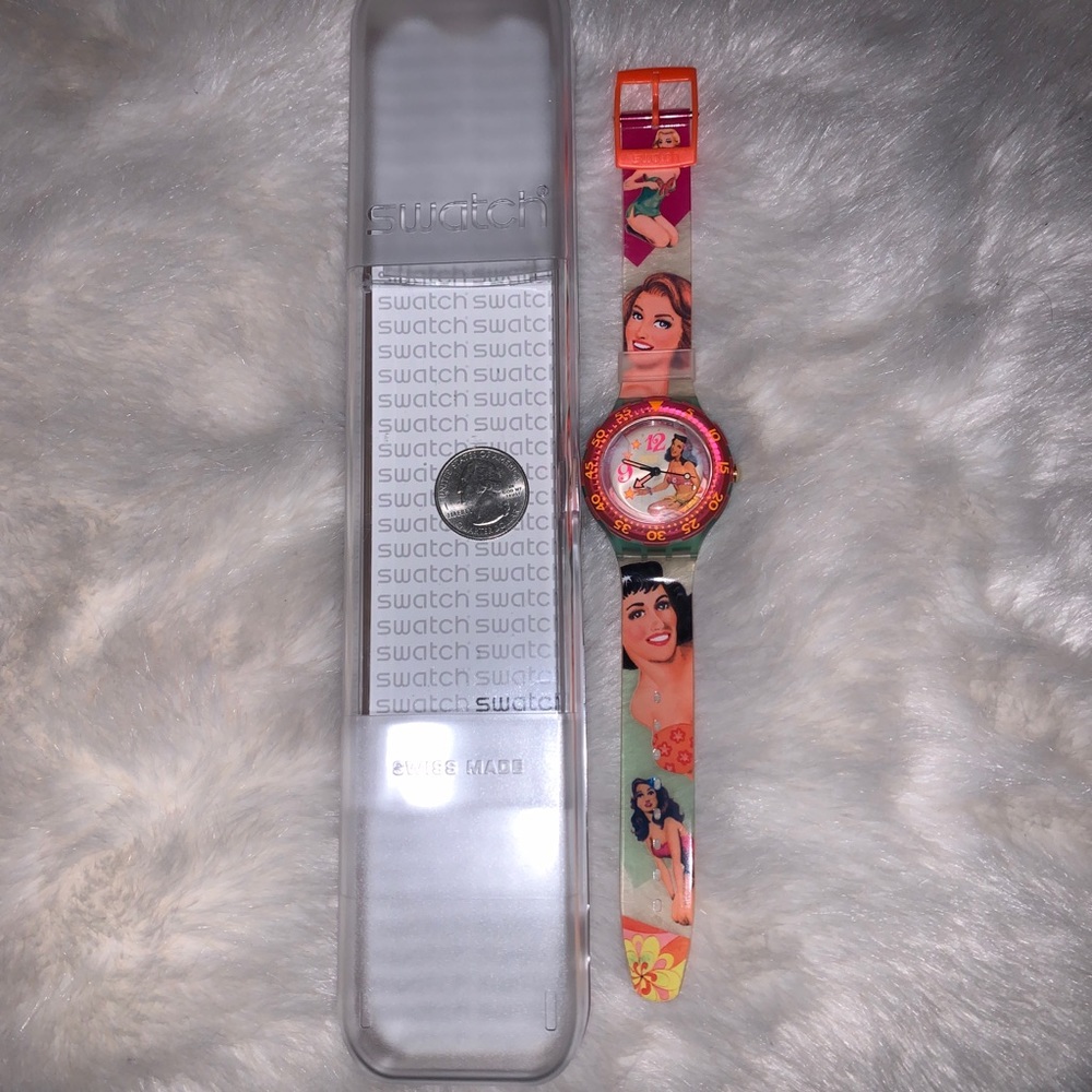 Swatch vintage f/w 94 Beach Virgin scuba watch